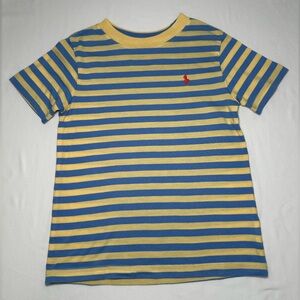 Polo by Ralph Lauren Blue/Yellow Stripe T-Shirt